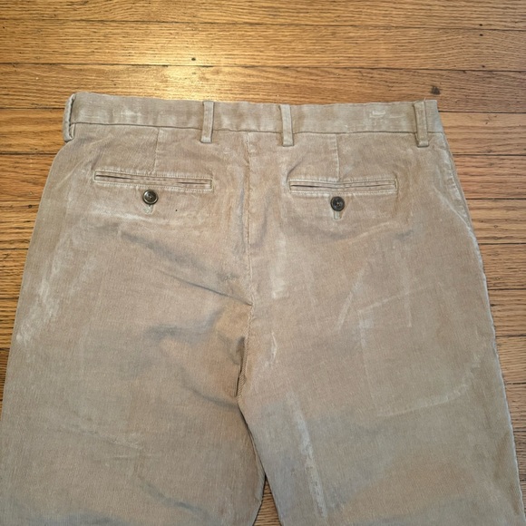Banana Republic Men's Beige Corduroy Pants Size 30 - Picture 6 of 10